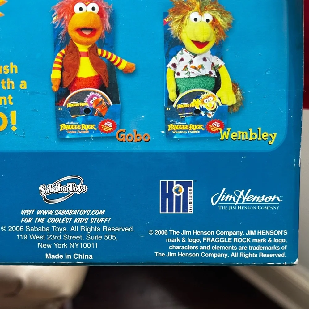 Early 2000s Jim Henson Fraggle Rock Red Fraggle doll